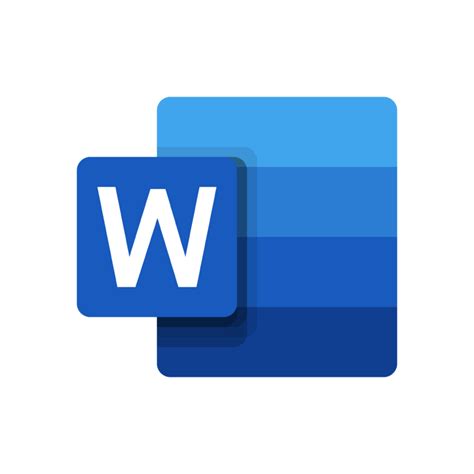 Microsoft Word Logo PNG Vector, Icon (4096 x 4096) Free download