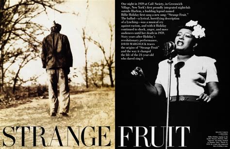 STRANGE FRUIT | Vanity Fair | September 1998