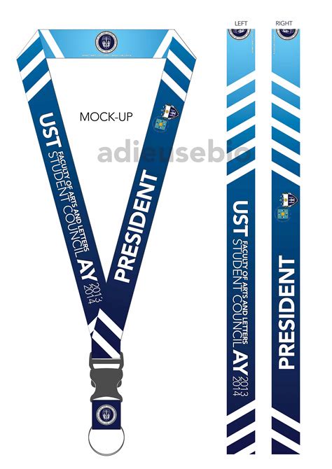 Lanyard Design for UST Faculty of Arts and Letters SC | Behance