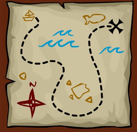 Editable Treasure Map Template