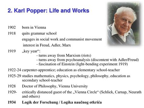 PPT - The Philosophy of Karl Popper (1902-1994) FFDI Zagreb, 31 March – 4 April 2014 PowerPoint ...