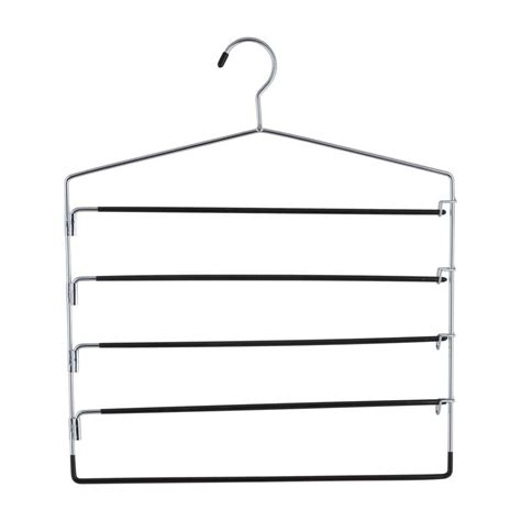 ORGANIZE IT ALL Silver Wire Pants Hangers NH-1302 - The Home Depot