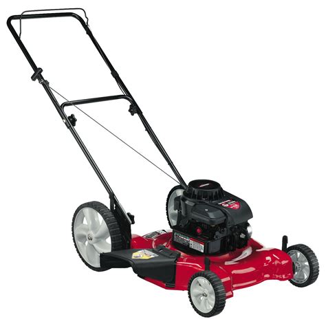 Yard Machines 5.0 hp 22" Briggs & Stratton 2-in-1 High Wheels Push Lawn ...