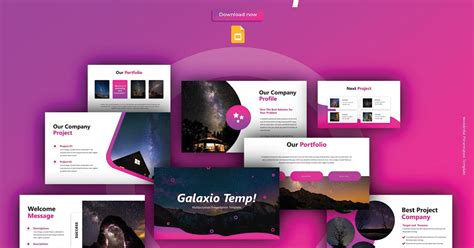 Galaxio - Google Slides Template by SlideFactory on Envato Elements