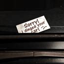 Sorry I Dinged Your Car Prank Parking Cards 50 Pack – Design Doggie