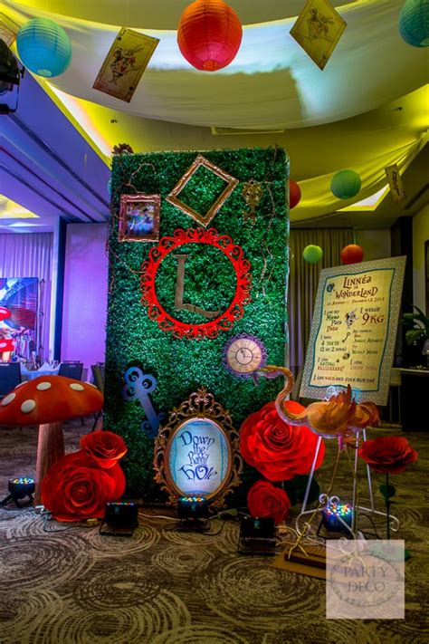 Linnea’s Alice in Wonderland Theme Party – 1st Birthday | Party Doll Manila