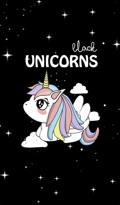 300+ Wallpaper Black Unicorn Images & Pictures - MyWeb