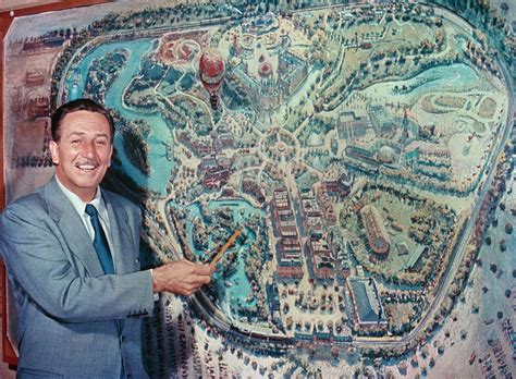 Disneyland 1955 Map