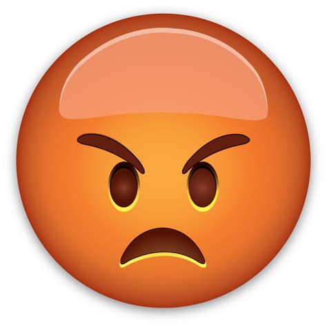 Cara Enfadado Emoji - Image Abyss