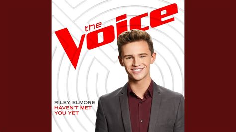 Haven’t Met You Yet (The Voice Performance) - YouTube