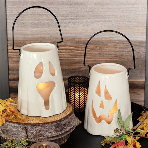 Ghost Lantern Set, For the Home: Olive & Cocoa, LLC