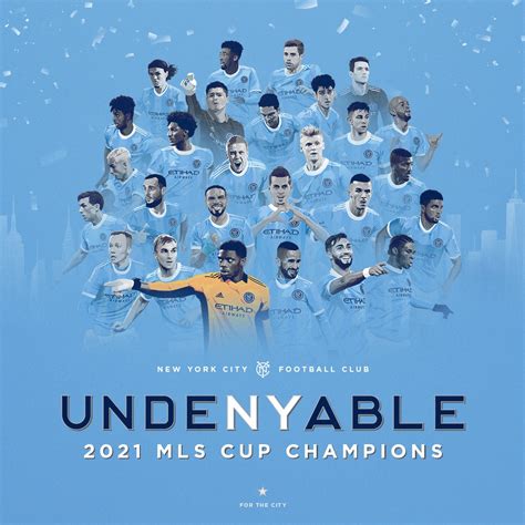 New York City FC on Twitter: "𝗖𝗛𝗔𝗠𝗣𝗜𝗢𝗡𝗦 🏆…