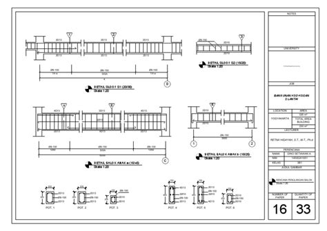 Gambar Detail Tulangan Balok Cantilever Pergola Pictures - IMAGESEE