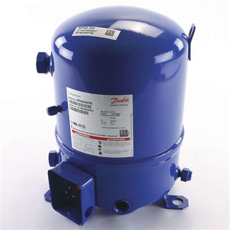 DANFOSS Compressor, 230V, 3-Phase, 3.5 HP, Fits Brand Danfoss, For Use With Mfr. Model Number ...