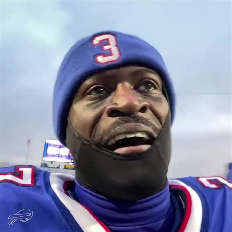 “We did it for 3,” said Buffalo Bills CB Tre White ️3️⃣💙 | By Niagara Action