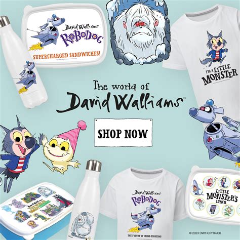 Brand new official World of David Walliams merchandise! - The World of David Walliams