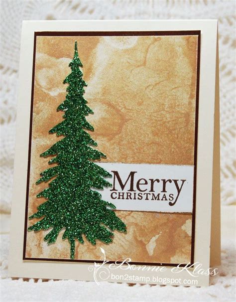 Handmade Christmas Tree Card