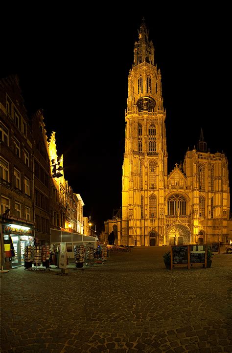 Soaring Spire - The Cathedral of Our Lady. - Antwerp, Belgium - Daily ...