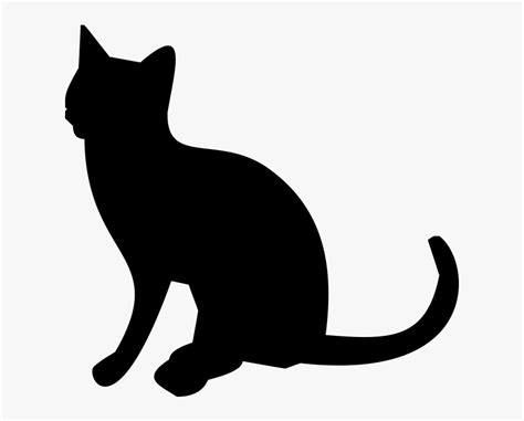 Silhouette Cat Png Transparent - Transparent Background Cat Clip Art ...