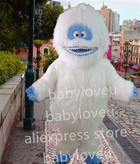 New christmas Abominable Snowman costume adult plush mascot costume ...