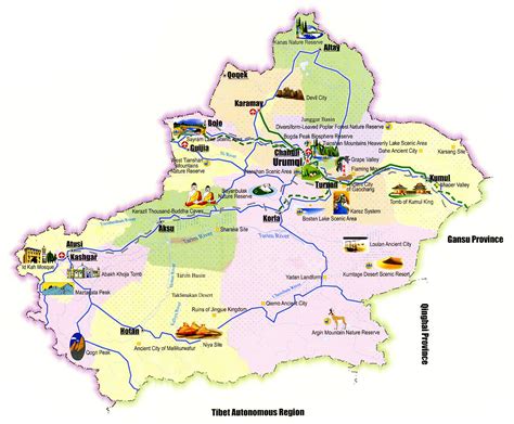 Xinjiang Map