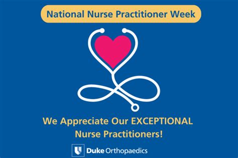 Celebrating National Nurse Practitioner Week | Duke Department of Orthopaedic Surgery