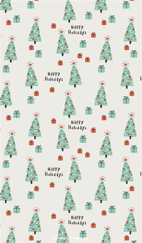 30+ Christmas Aesthetic Wallpapers : Mint Christmas Tree 1 - Fab Mood ...