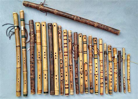 Got Handcrafted Bamboo Flutes! :). Bamboo crafts, Bamboo, African decor ...