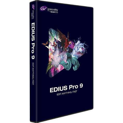 Grass Valley EDIUS Pro 9 (Educational, Download) 647136 B&H