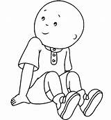 Caillou Coloring Pages Printable For Free Download sketch template
