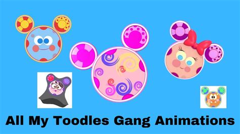 My Toodles, Woodles, Quoodles, Goofles, and Boodles Animations - YouTube