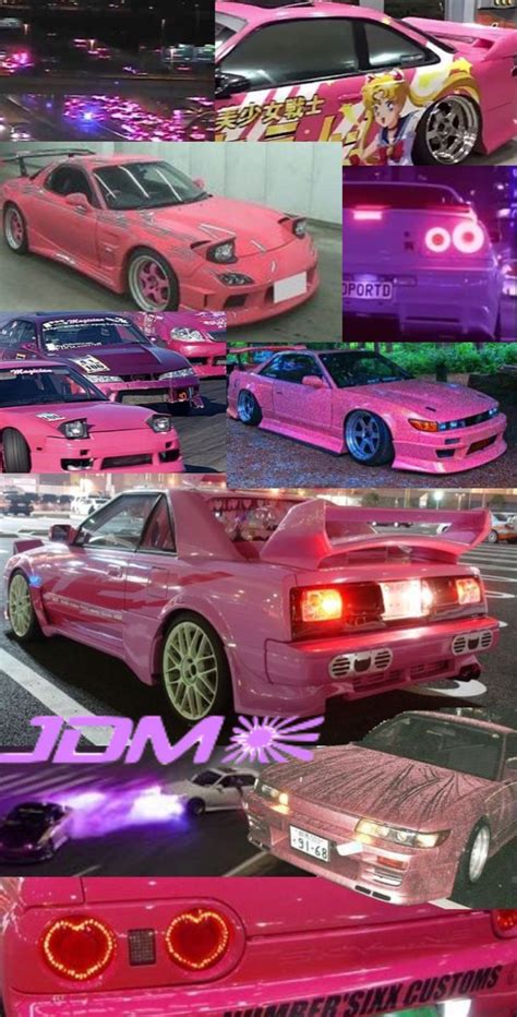 Pink JDM wallpaper 💕 | Pink jdm wallpaper, Jdm wallpaper, Dream car ...