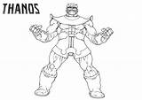 Thanos Coloring Pages  Best For Kids sketch template