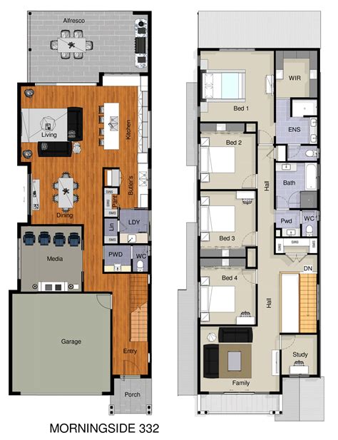 Morningside Floorplans - Small Lot Homes