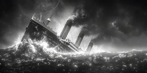 Premium Photo | The Iconic Tragedy of the RMS Titanic Remembered in ...