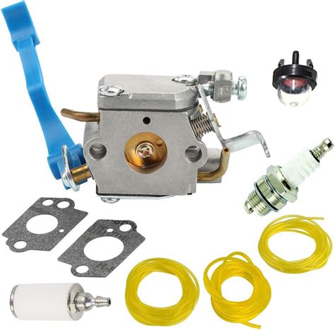 TOPEMAI Husqvarna 125B Carburetor for Husqvarna 545081811 125BVX 125BX Leaf Blower Zama C1Q-W37 ...