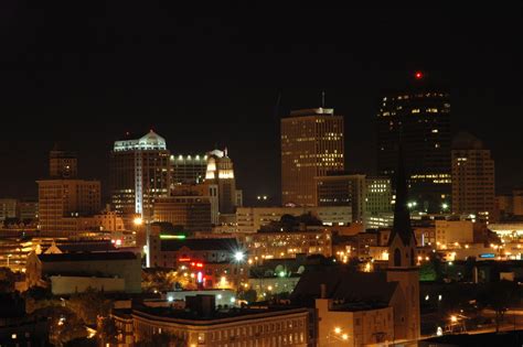 Free dayton ohio at night Stock Photo - FreeImages.com