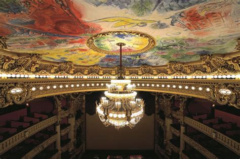 When Marc Chagall painted the ceiling of the Paris Opera in 1964, he ...