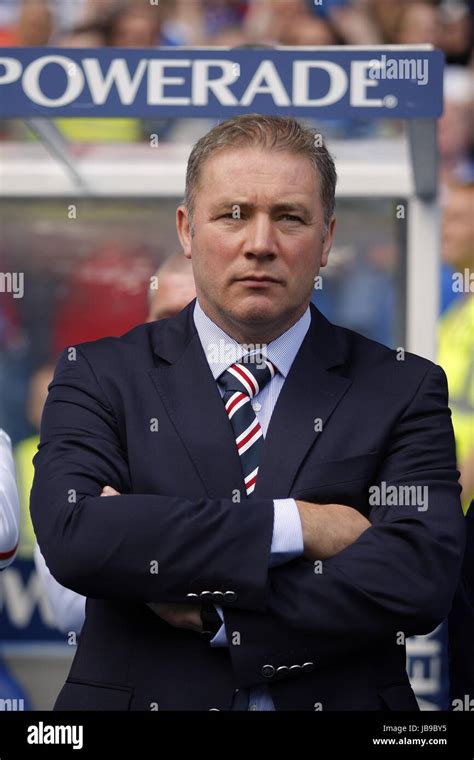 Rangers manager ally mccoist hi-res stock photography and images - Alamy