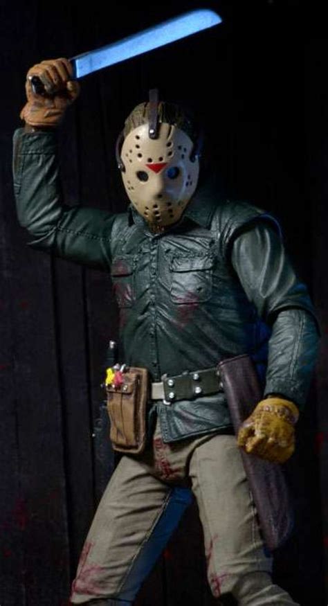 NECA Friday the 13th Part 6 Jason Lives Jason Voorhees 7 Action Figure Ultimate Version - ToyWiz