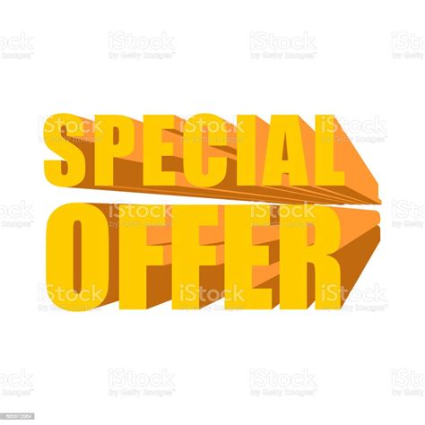 Special Offer Template Lettering Symbol Business Design Stock ...