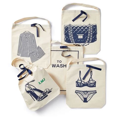 5 Piece Vacation Travel Packing Organization Set, Monogram Included ...