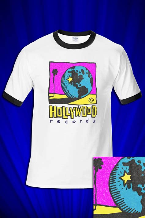 Hollywood Records Logo 1989 RINGER Tee T-shirt FREE S&h USA - Etsy