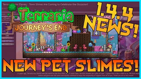 Terraria 1.4.4 Update News! | New Pet Slimes! Terraria's 11th Birthday! - YouTube