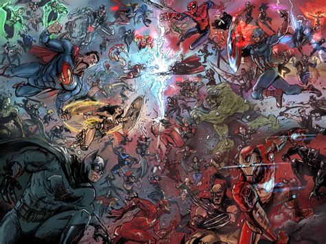 DC vs MARVEL (2016) by timothylaskey on DeviantArt