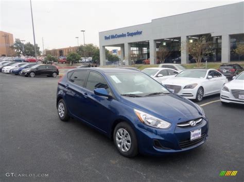 2016 Pacific Blue Hyundai Accent SE Hatchback #109872415 | GTCarLot.com ...