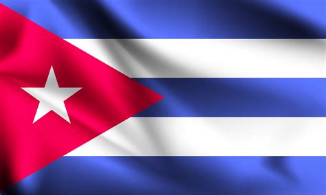 Cuba 3d flag 1228960 Vector Art at Vecteezy