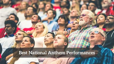 Best National Anthem Performances - CMUSE