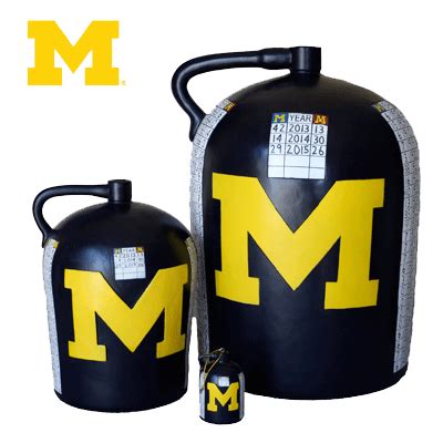 Little Brown Jug Actual Size - Minnesota – Rivalry Trophy