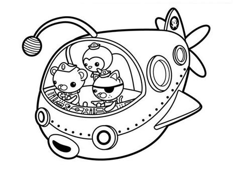 The Octonauts Gup E | Super coloring pages, Online coloring pages, Coloring pages